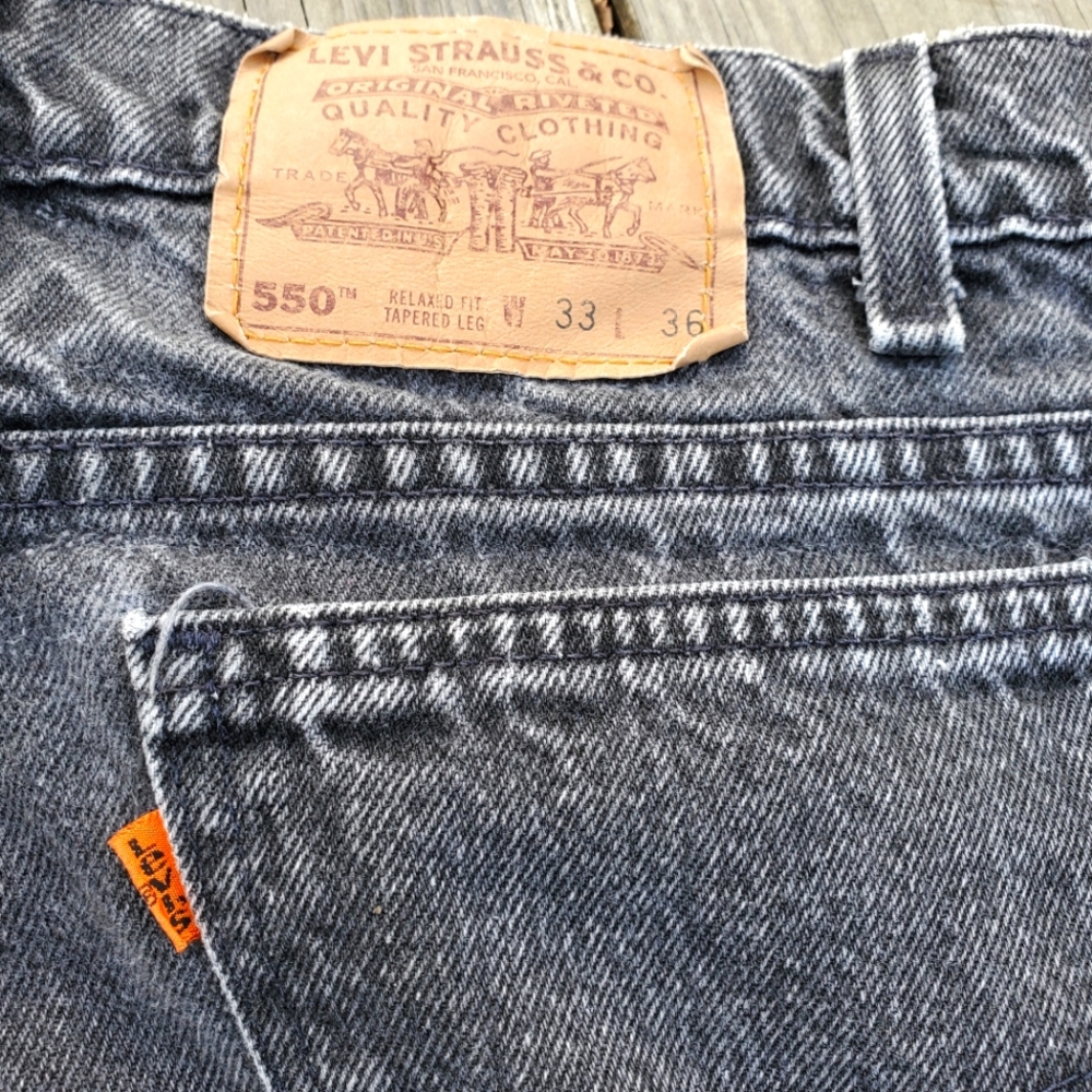 Orange Tab Levi Jean's 33x36